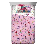 Dreamworks Trolls World Tour 3 Pc Twin Set, Pink Microfiber Bed. Fixed Price $30.88.