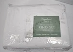 Signature Collection King Size Brushed Microfiber 4 Piece Sheet Set White. Fixed Price $29.14.