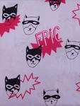 Pillowfort Set Pink Cat Superheroes Twin Size Bedding. Fixed Price $31.99.