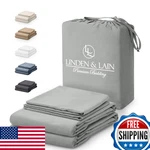 Linden & Lain Luxury Queen Size Bed Sheet Set Organic Ultra Soft. Fixed Price $175.81.