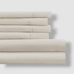 Ienjoy Home Ivory Style Simplified Soft Microfiber 6-PIECE Sheet Set Queen. Fixed Price $19.98.