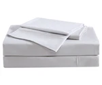 Infuse Collection White 4PC. Sheet Set Cal King Lavender Scented 100% Cotton New. Fixed Price $19.95.