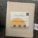 Kindlier Twin 3 Piece Sheet Set Yellow 100% Organic Cotton Oeko-tex Non-gmo. Fixed Price $30.00.