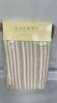 Ralph Lauren Bluff Point Ticking Standard 2 Pillowcases & Cream Stripes New. Fixed Price $49.95.
