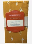 Opalhouse Jungalow Fitted Sheet Twin Mustard Yellow Cotton Percale. Fixed Price $16.99.