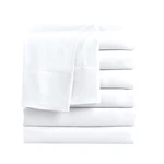 Freshculture Twin Flat Only, Pack 6, Soft Microfiber Bedding Sheets.... Fixed Price $49.02.