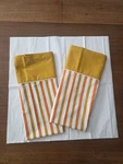 Groovy Mcm Pillow Cases Fashion Manor Prest Muslin Striped Penneys Set Two. Fixed Price $22.99.