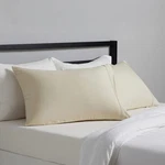 Amazon Basics Pillowcases Set Of 2 - Lightweight, Standard, Beige. Fixed Price $10.79.