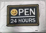 Vintage Y2K Joe Boxer Standard Pillowcase Smiley Face Open 24 Hours. Fixed Price $18.99.