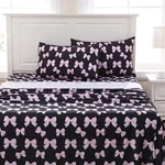 Micoral Full Boho Floral Set, 4-PIECE Printed Botanical Bed Sheets, 16".... Fixed Price $34.44.