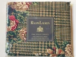 New! Ralph Lauren Plaid *catherine Floral *twin Flat Sheet Houndstooth Green. Fixed Price $99.95.