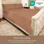 Bed Sheet Set 4/6 Piece Microfiber Soft 14 Inch Deep Pocket Easy Care All Season. Fixed Price $19.09.