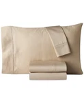 Heritage Home H1481 Tan 800-THREAD Count Cotton-blend 4-PC. Sheet Set Full. Fixed Price $105.00.
