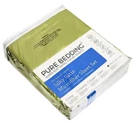 Sage Silky Satin Microfiber Twin Set 1 Flat Sheet Fitted Pillowcase. Fixed Price $29.99.