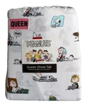 Berkshire Nwt Peanuts 4 Pc Queen Soft Sheet Set W/ Snoopy Sleepy Days. Fixed Price $39.95.
