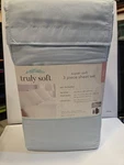 Truly Soft Sheet Set Wrinkle Resistant Size Twin Baby Blue. Fixed Price $11.13.
