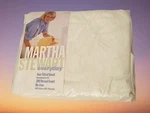 Vintage 1998 Martha Stewart Solid Ivory Fitted Twin Sheet 200 Thread Count. Fixed Price $12.88.