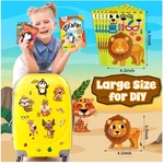 100 Sheets Kids Animal Stickers, 20 Styles, Make Your Own. Fixed Price $20.79.