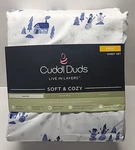 Cuddl Duds Full Sheet Set Warm Soft & Cozy Winter Farmhouse Design Snowflakes. Fixed Price $19.99.