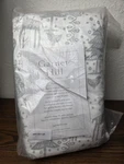 Garnet Hill Flannel Holiday Nordic Forest Queen Sheets Flat & Fitted New 41052. Fixed Price $150.00.