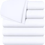 Utopia Bedding Flat Sheets - Pack 6 Soft Brushed Microfiber Fabric Shr.... Fixed Price $51.76.