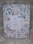Nwt Pottery Barn Wildflower Butterfly Organic Sheet Set - Full. Fixed Price $119.00.