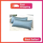 Aiking Home 12X24 Inches Faux Silk Rectangular Throw Pillow Cover, Zipper Closur. Fixed Price $21.05.