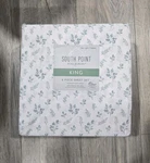 South Point Home Fashions 6 Piece Sheet Set King Size. Fixed Price $23.99.