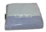 Ralph Lauren Greenwich Modern Blue Stripe King Flat Sheet. Fixed Price $55.99.