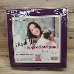New Dealuxe 21" Queen Extra Deep Pocket Purple Fitted Bed Sheet Fits 17"-23. Fixed Price $12.00.