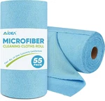 Microfiber Cleaning Cloth Roll, Blue Shop Towels 55 Sheets Washable,. Fixed Price $29.99.