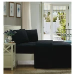 Mainstays Ultra Soft Microfiber Bed Sheet Set, King, Rich Black. Fixed Price $25.99.