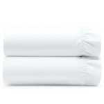 2 King Fitted Sheets, 400 Thread Count 100% Cotton Sateen, Size S.... Fixed Price $96.15.