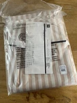 Pottery Barn Emily & Meritt Pirate Stripe Twin Xl Flat Sheet Pink 66" 96" C44. Fixed Price $24.99.