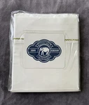 John Robshaw Textiles Moss Stitched Flat Sheet - Queen New. Fixed Price $150.00.