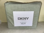 New-dkny Eco Melange Full 4PCS Bed Sheet Set Soft Comfort Green. Fixed Price $52.99.
