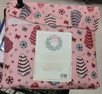 New Lumina Lou Pink Christmas Tree Snack Cake Queen Sheet Set , Little Debbie!. Fixed Price $50.00.