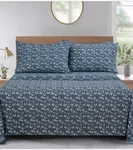 South Point Home Fashions Microfiber 6-PIECE Sheet Set, New, Butterflies Flowers. Fixed Price $65.00.