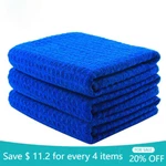 3X Waffle Weave Thirsty Microfiber Deluxe Drying Towel Auto Home Kitchen 16X24. Fixed Price $13.99.