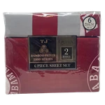 Alabama Crimson Tide Bamboo Prints Queen Size 6-PC Bed Sheet Set Soft And Cozy. Fixed Price $39.99.
