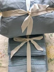 Premier Comfort Cozy Spun King Size Sheet Set Machine Wash 100% Poly Lt. Blue. Fixed Price $14.99.