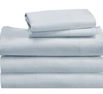 California Design Den Split King Sheet Set 500TC Cotton Damask Stripe Sky Blue. Fixed Price $86.86.