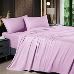 Shilucheng 4 Piece King Cooling Sheet Sets Blend Rayon Derived From Bamboo. Fixed Price $22.97.