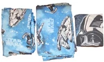3PC Twin Sheet Set Classic Star Wars Millennium Falcon X-wing Lucas Film Ltd Euc. Fixed Price $38.00.