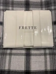 Frette Monza Queen 4 Piece Matching Sheet Set Sateen Ivory New With Tags $750. Fixed Price $479.95.
