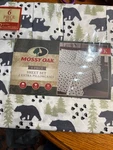 Nwt Mossy Oak King Size 6 Piece Sheet Set Bear. Fixed Price $64.91.
