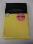 New Ralph Lauren Rl 464 Solid Percale Slicker Yellow Fitted Sheet - King. Fixed Price $179.99.