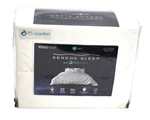 Serene Sleep W/ Cool Comfort 1000 Thread Count Queen Sheet Set White 4 Piece. Fixed Price $116.99.