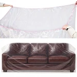 Lanboon Plastic Couch Cover Furniture With Elastic Band, Sofa, Clear. Fixed Price $27.40.