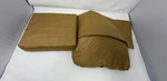 Milano Collection Twin Sheet Set 1000 Thread Count 100% Cotton 3 Piece - Gold. Fixed Price $98.13.